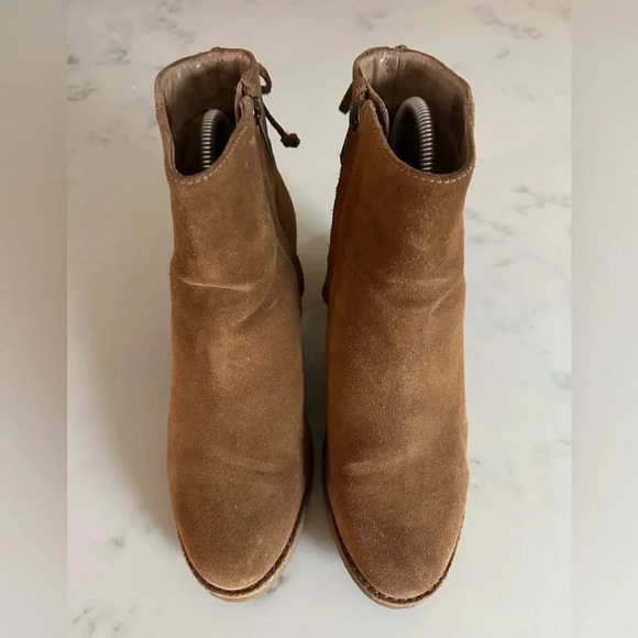 UGG Corinne Suede Boot Chestnut Size 9-SH08 - Picture 4 of 14